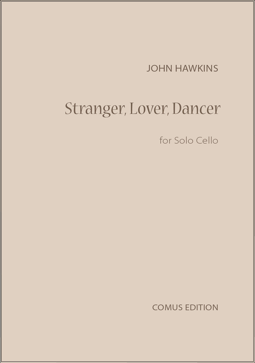 Outer cover of item Stranger, Lover, Dancer