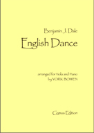 Outer cover of item English Dance