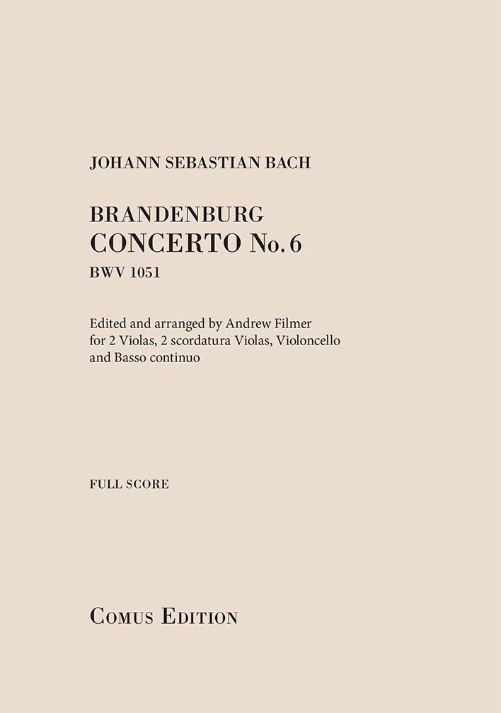 Outer cover of item Brandenburg Concerto 6