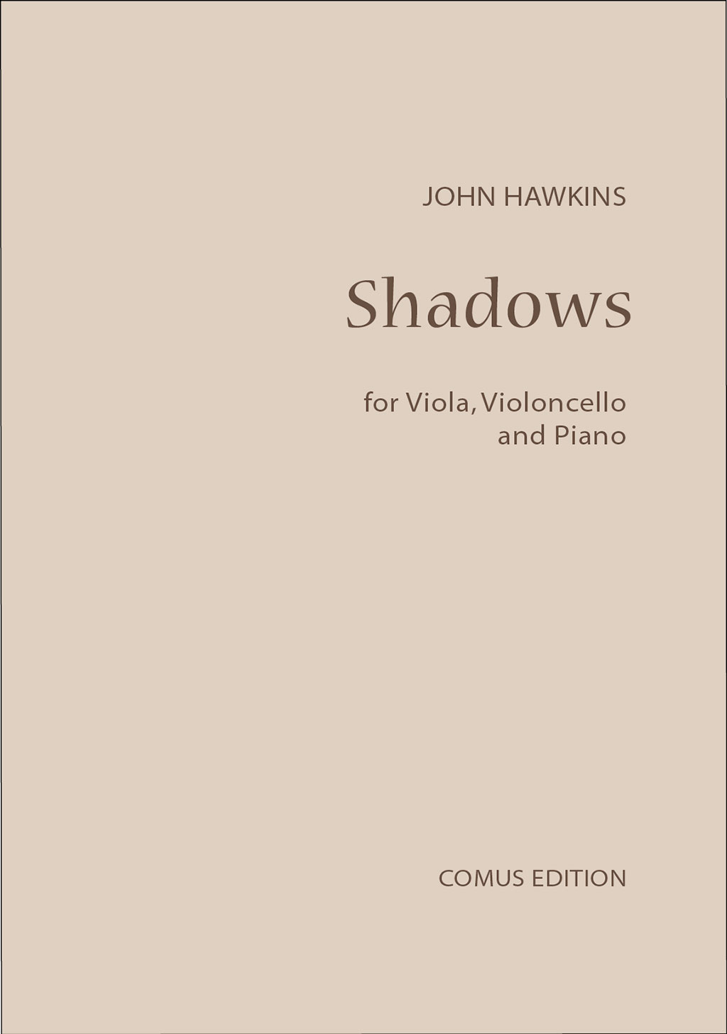 Outer cover of item Shadows