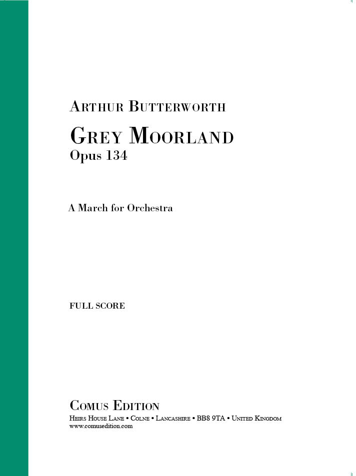 Outer cover of item Grey Moorland, Op.134
