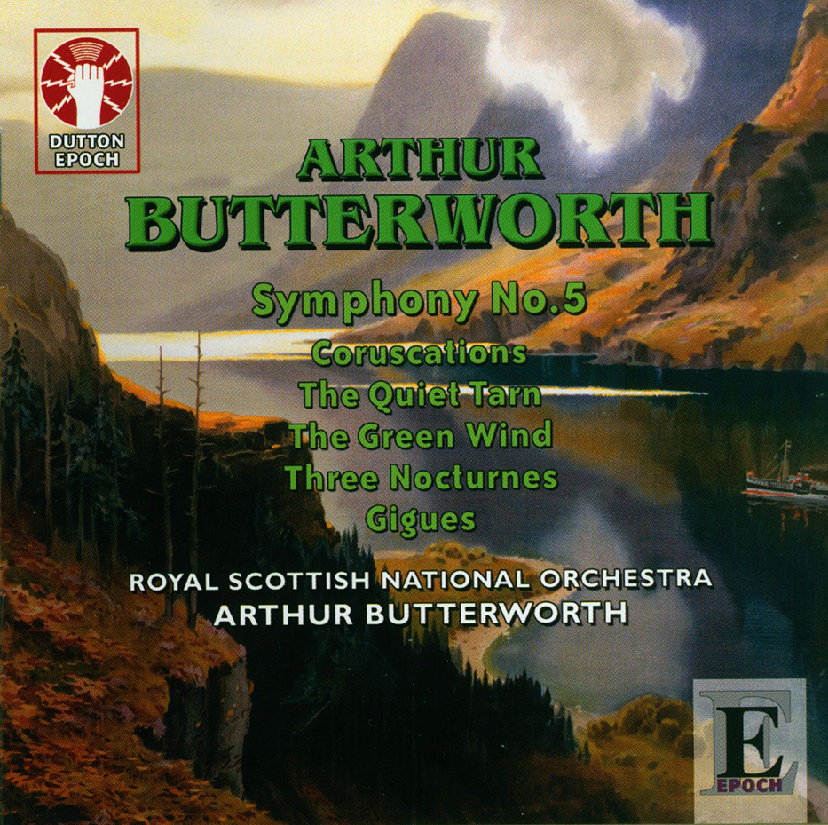 CD cover of item Arthur Butterworth: Symphony No. 5, and a selection of other works